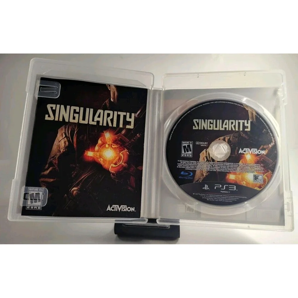 Singularity PS3 Sony PlayStation 3 FPS Activision Complete With Manual